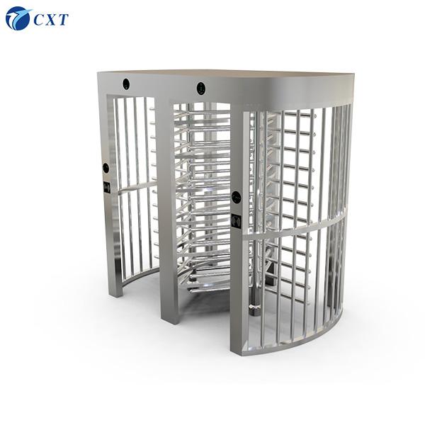 Fully Automatic Full Height Turnstile with 120 Degree Rotation and Brushless Motor for 30-40 People/Min