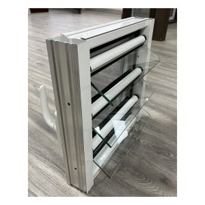 Standard Most Popular Jalousie Window and Aluminum Louver Window Glass