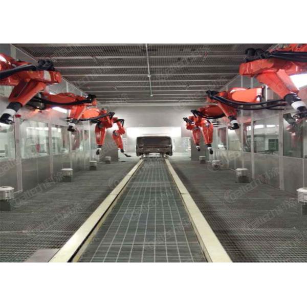 Optimize Coating Processes With Floor Rail Coating Line For Auto Parts