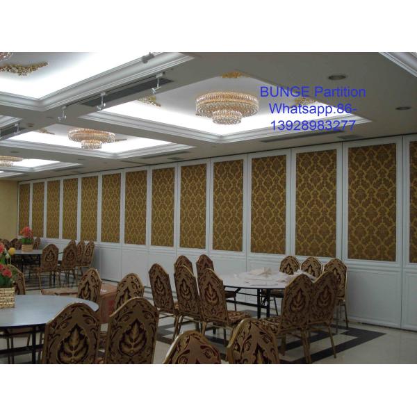 Paredes de división móviles insonoras con el sistema de pista solo o gemelo del punto