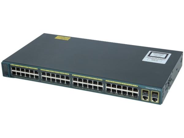 WS-C2960L-48TS-LL Cisco 2960L Switch 48 Ports Gigabit SFP 4X1G LAN Lite 104 Gbps