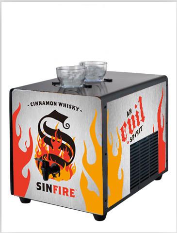 Bars / Pubs Alcohol Tap Machine , Cold Shot liquor dispenser with CE & RoHs Certification