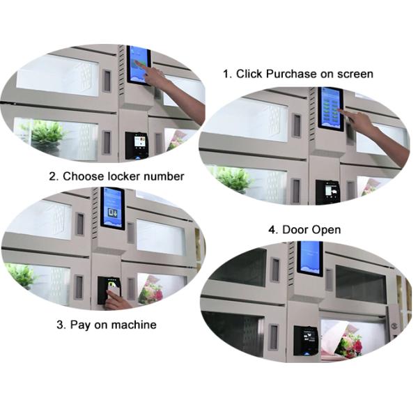 умный замороженный шкаф замораживателя шкафчика 12Doors на офисное здание 15,6 ресторана»