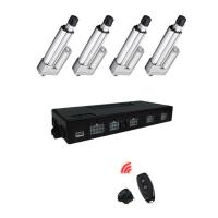 Controladores 12VDC do atuador IP54 linear ao controlador dos atuadores do controle 4 do telecontrole 28VDC e do interruptor prendido Synchronously