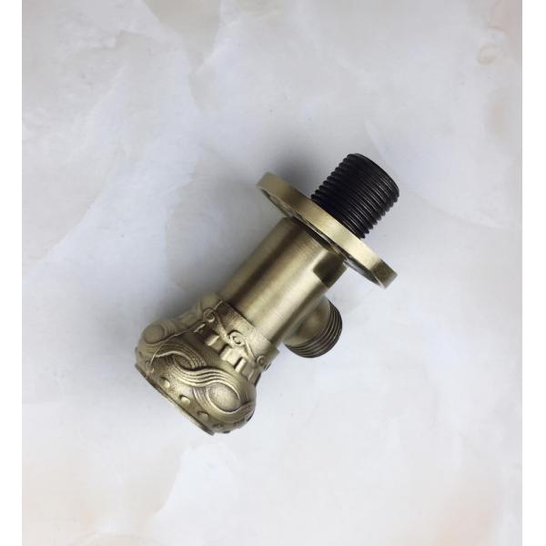 Modern Design 1/2 Brass Angle Valve for Home or Hotel Use in Wash Basins