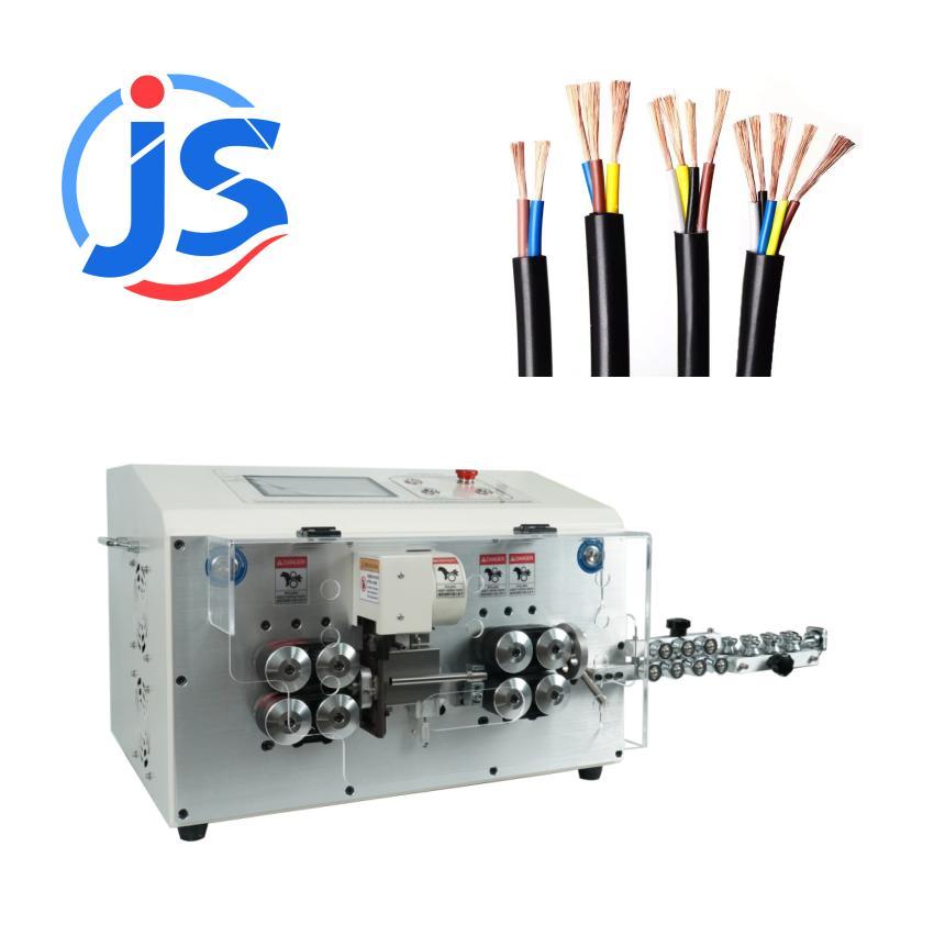 Accelerated Round Sheath Inner and Outer Double Layer Peeling Machine 650W Multi Functional Metal Stripping Peeling Machine