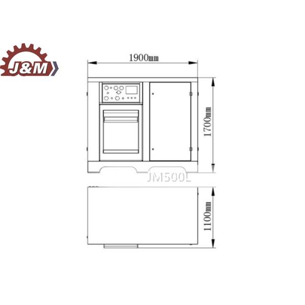 JM500L 2.8L Tank 7.5KW 1400r/min Gas Filling Station