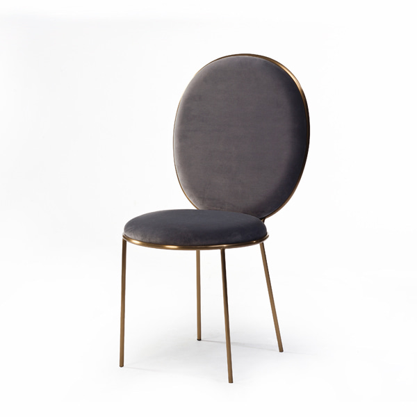 Upholstered Velvet 84*53*48cm Modern Office Lounge Chairs