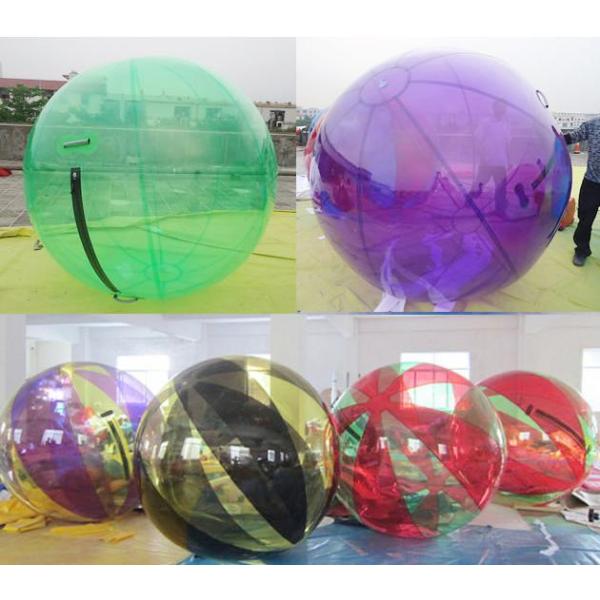 Floating 0.8 mm PVC Kids Water Walking Ball Inflatable For Water Pool TIZIP Zipper