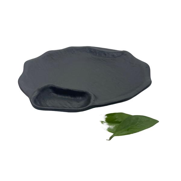 13'' Restaurant Hotel Flower Melamine Salad Plate Dinnerware Matte