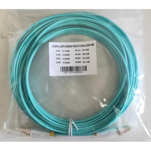 Multi дуплекс OM3 LC-LC 3,0-10M кабеля заплаты оптического волокна режима для видео- передачи