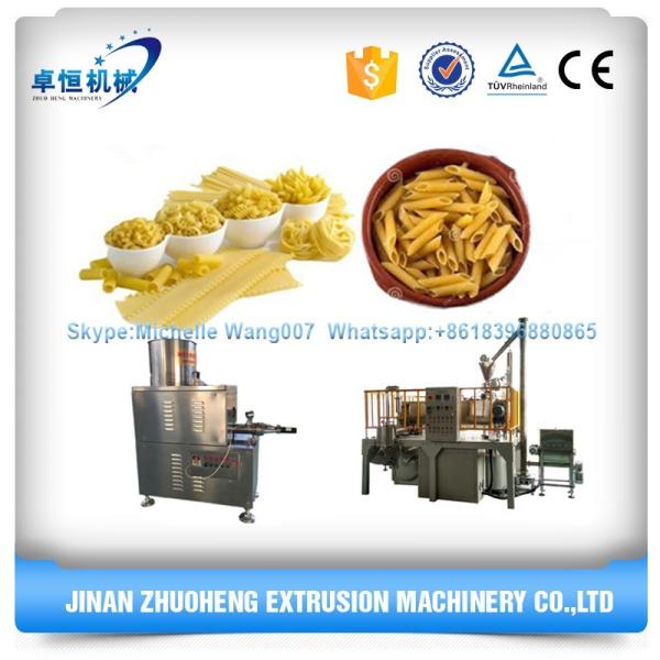 Ligne de production de pâtes de macaronis commerciales multifonctionnelle avec machine à nouilles