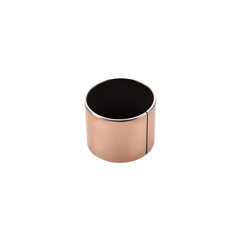 Flange Copper Cylindrical Polymer Plain Bearings Tin Plating