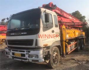 2011 Used Concrete Pump Truck Mounted 37m With Isuzu Chassis