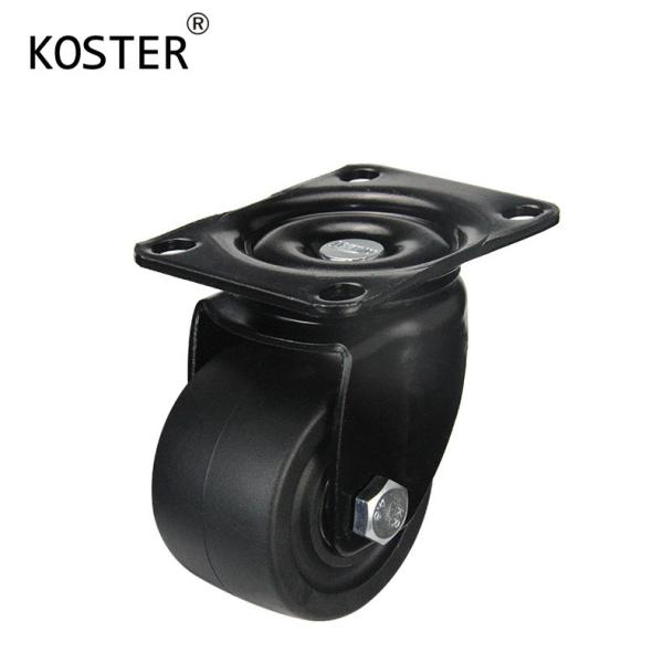 Low Gravity 3inch 4inch 500kg Rubber and Nylon Caster Wheel for Heavy Duty Industrial