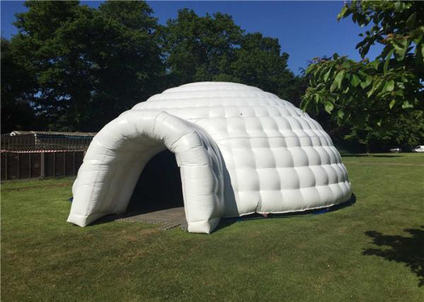 Heat Sealing Inflatable Event Shelter PVC Coated Cloth Airbag Outdoor