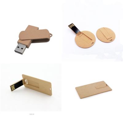 Eco Friendly Biodegradable PLA Material USB flash Drive 128Gb Pen drive