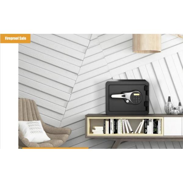 Digital Lock Mini Safe for Fire-Proof Money Storage in Luxury Style