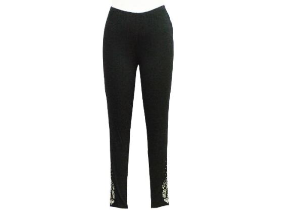 Comfortable Ladies Casual Pants Women'S Sports Trousers Rhinestone Decoration