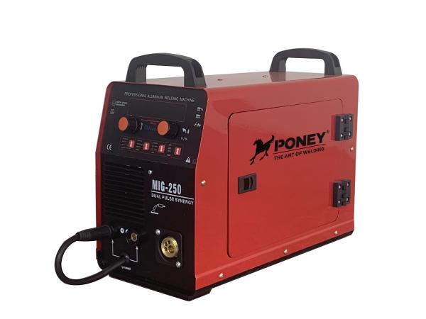 220V Dual Pulse Aluminum MIG Welder MIG 250 Welding Machine