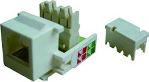 Structure Cabling Modules RJ45/11 Keystone Jacks , from China Manufacturer - Zion Communiation