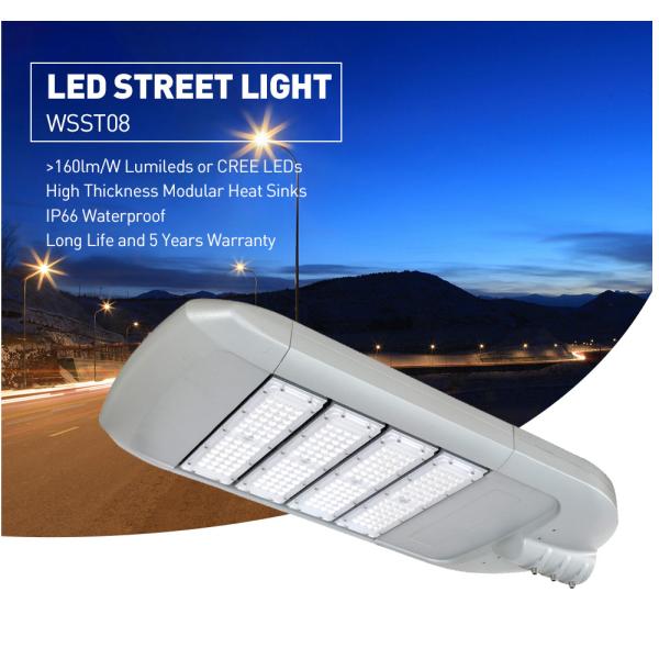 Luz de calle ultra brillante del poder más elevado LED -20 impermeable - temperatura de trabajo 60℃