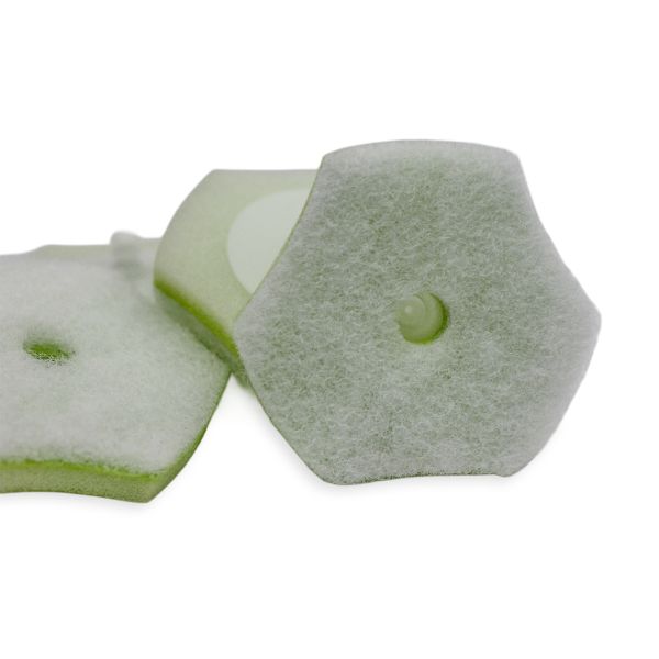 Pre-Soaped Hygienic Disposable Toilet Brush Head for Scratch-Free Efficient Cleaning
