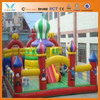 Jogo combinado do anti campo de jogos inflável UV dos desenhos animados do parque de diversões