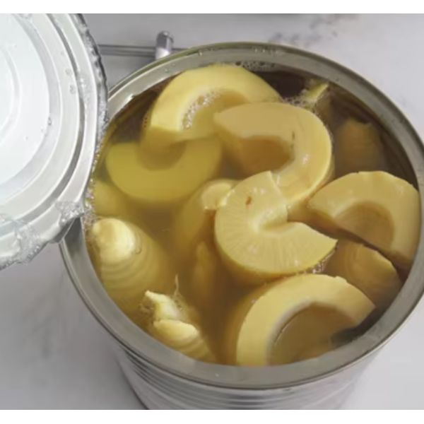 Hot Wholesale Chinese Fine Quality Freshly Slender Pickled Canned Bamboo Shoots Cut Into Halves