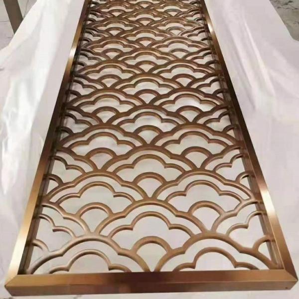 Modern Luxury Style Decorative interior room divider wall panel for hall