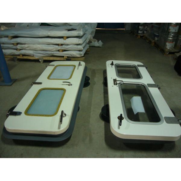 Стекловолоконные укрепленные пластмассовые морские герметичные двери GRP морские двери