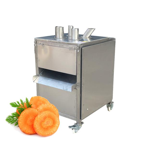 Industrial Vegetable And Fruit Lifting Washing Cutting Machine Automatic Potato Cutter Slicer Machine Production Line