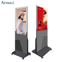 Totem de sinalização digital IR de 49 polegadas com tela sensível ao toque de sinalização interna digital
