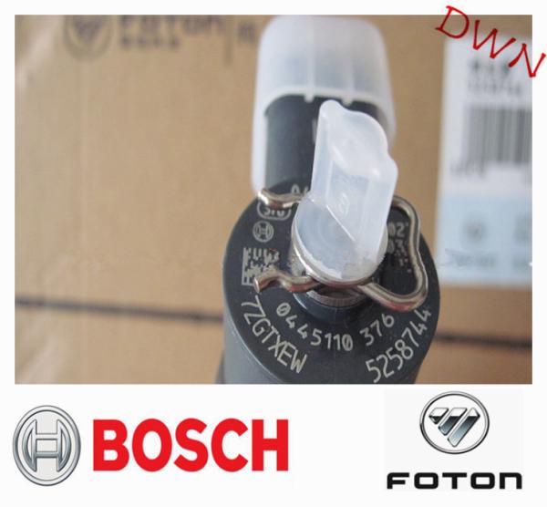 Injetor comum 0445110376 do motor do combustível diesel do trilho de BOSCH 5258744 para o motor de Foton ISF2.8