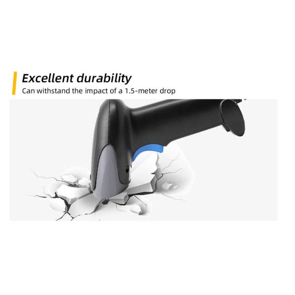 U8 2D Bluetooth Barcode Scanner with Buzzer Prompt Mode and USB Keyboard Interface