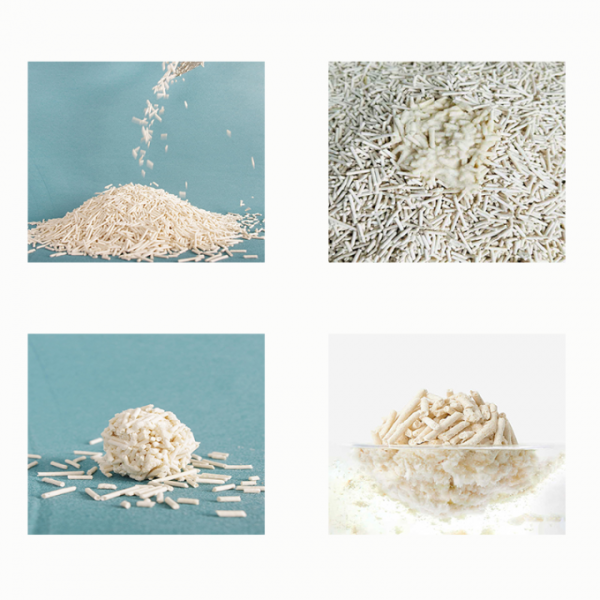 Water Soluble Tofu Cat Litter Fast Dissolving Flushable Pellets For Cats