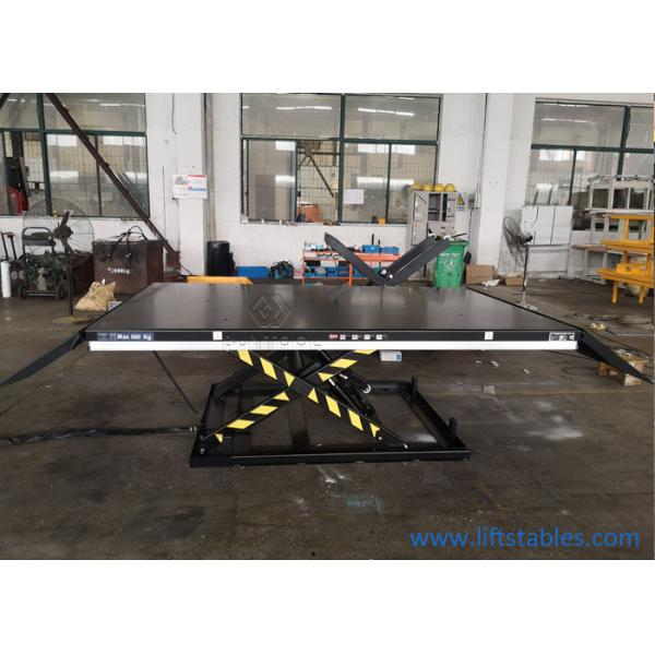 Oficina resistente hidráulica portátil da garagem dos mecânicos da tabela de elevador 450kg da motocicleta