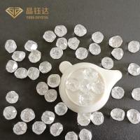 7 mm rectangulaire 9 mm DEF Couleur HPHT Diamant brut pour anneau