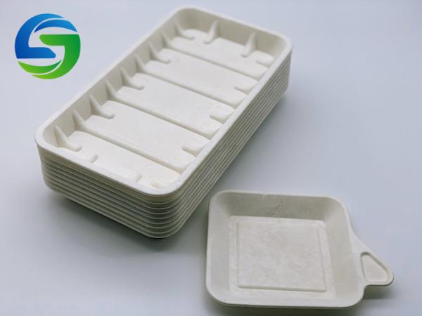 Heat Resistant Square  22g 24×13×2cm Corn Starch Plates