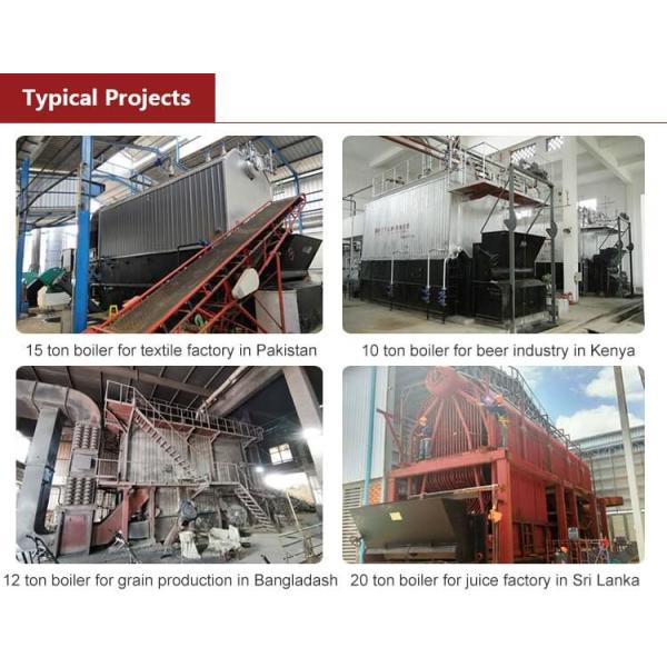 1.6MPa 40t Biomass Coal Rice Husk Fired Steam Boiler