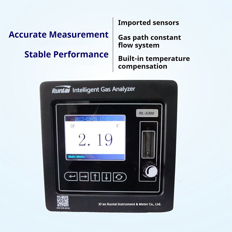Industrial Gas Dew Point Detector Metal Trace Water Analyzer Micro Water Tester