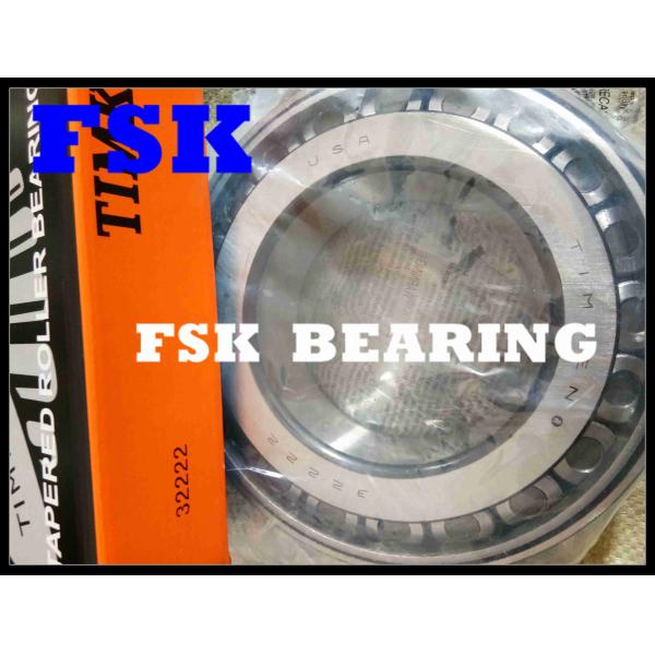 High Torque 32018X , 2007118 E Taper Bearing Metallurgical Bearing Single Row