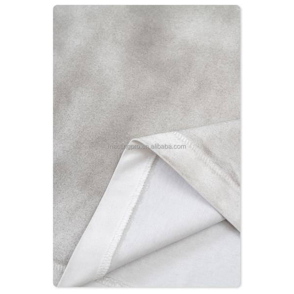 Washed Grey Oversized T Shirt Summer Sorona Fabric Quick Dry Cool Streetwear Heavyweight