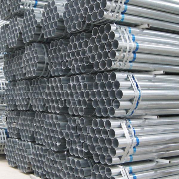 Hot Rolled Galvanized Round Pipe 6mm - 76mm Tube Diameter High Strength