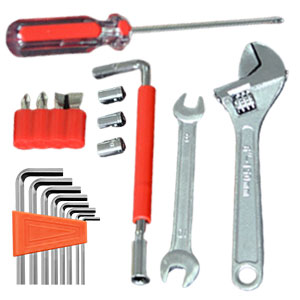 Bike Repair Tool Kit - 16 in 1 Bicycle Multitool Mountain Bike Tool Cycling Maintenance, Bike Hex Key Wrench