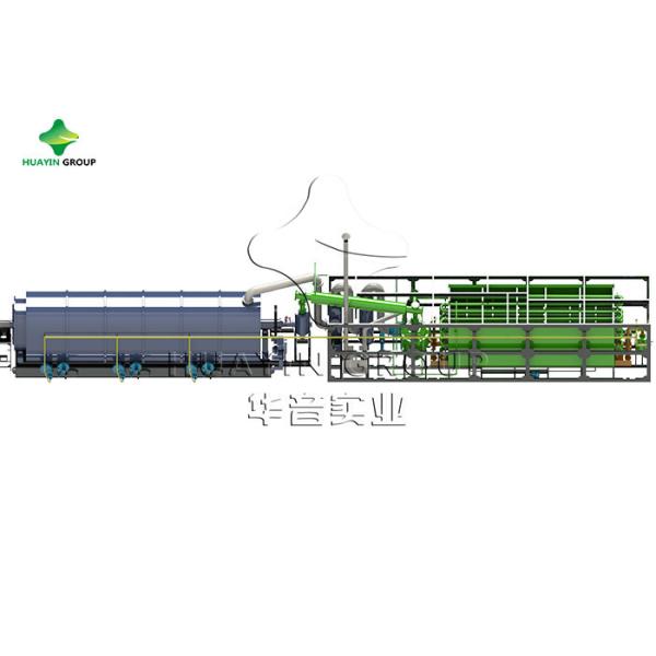Small Scale Waste Plastic Pyrolysis Plant Plastic To Fuel Machine