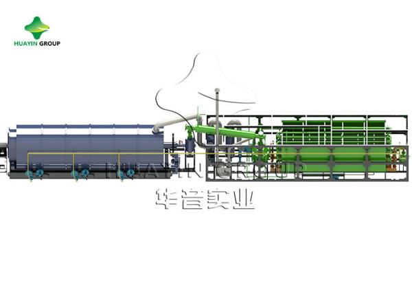 Small Scale Waste Plastic Pyrolysis Plant Plastic To Fuel Machine