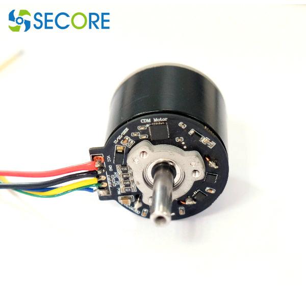 Electronic Commutation Brushless Outrunner Motor ,  EC 24v Brushless Motor For Air Purifier