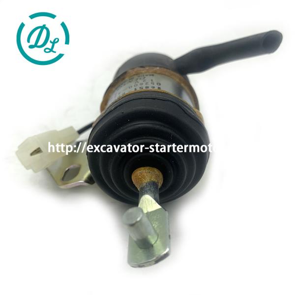 Solénoïde d'arrêt de carburant Kubota 12VDC pour moteurs D722 Z482