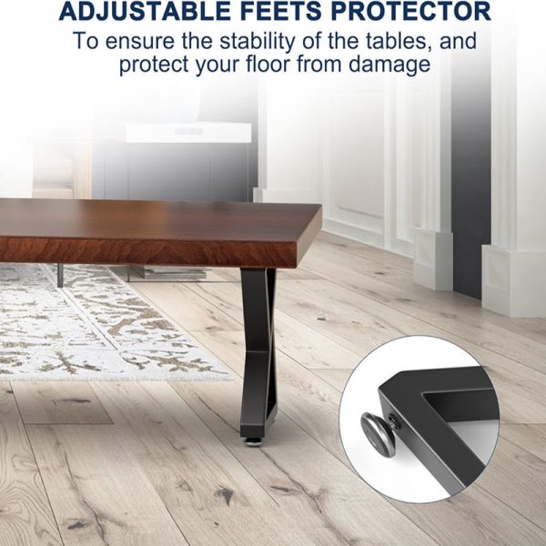 Stylish Creative Iron Desk Feet Simple Table Legs Dining Room Hardware Stand Furniture Table Leg